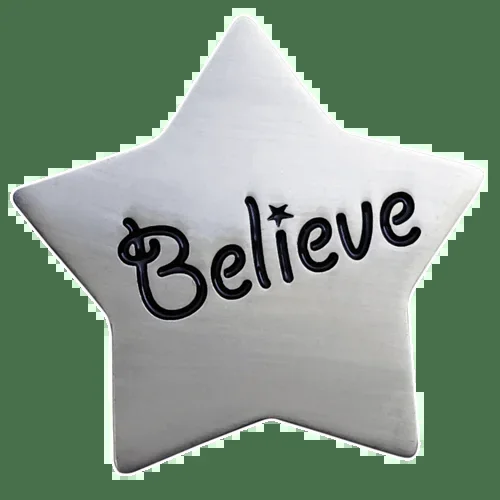 ReadyGolf: Lucky Charm Ball Marker & Hat Clip – Wishing Star
