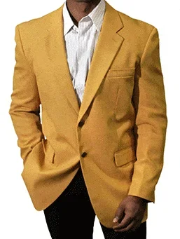 ReadyGOLF: Men’s Trophy Club Blazer Jacket – Gold (42R) SALE