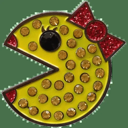 ReadyGolf: Ms. Arcade Ball Marker with Crystals