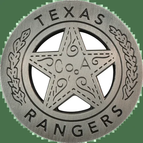ReadyGolf: Texas Rangers Badge Ball Marker & Hat Clip
