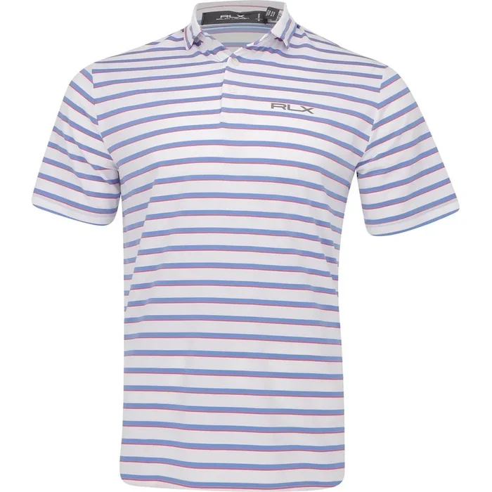 Recycled Lightweight Airflow Triple Stripe Polo