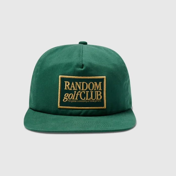 S.F.E. Mid Crown Hat (Hunter Green/Gold)