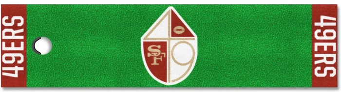 San Francisco 49ers Retro Indoor Putting Mat