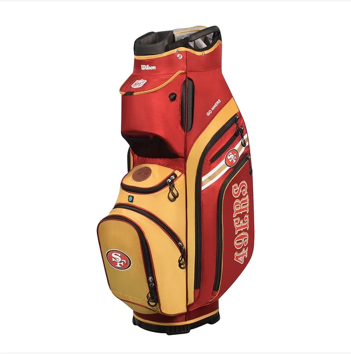 San Francisco 49ers Wilson Cart Golf Bag