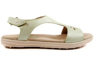 Sandbaggers: Women’s Carrie Pistachio Golf Sandals (Size 9) SALE