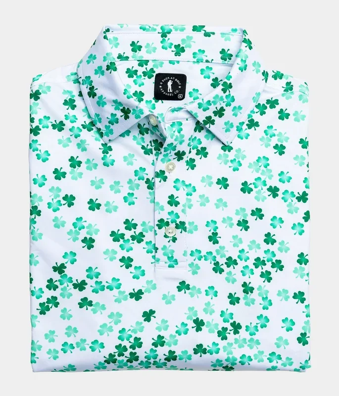 Scattered Shamrock Polo