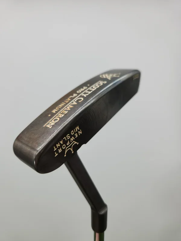 SCOTTY CAMERON PRO PLATINUM NEWPORT PUTTER 35″ +HC GOOD