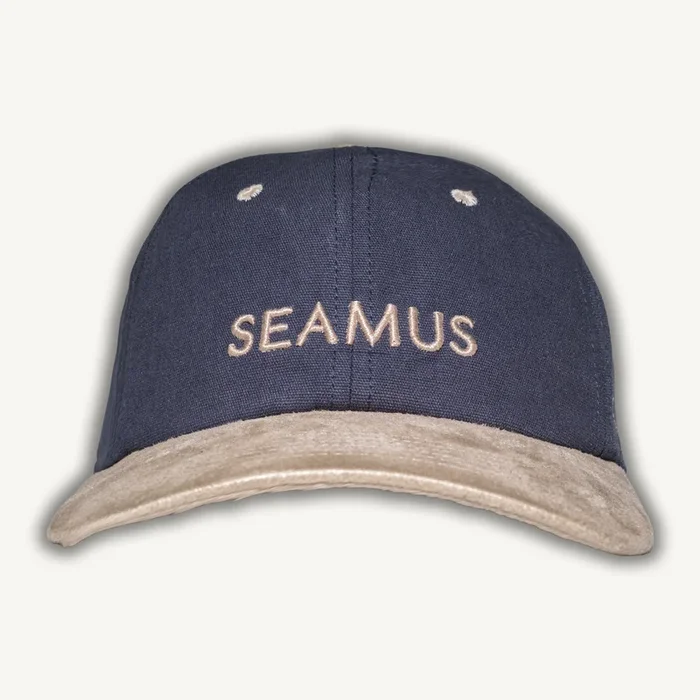 Seamus Goes Golfing Two-Tone Hat (Navy/Beige)