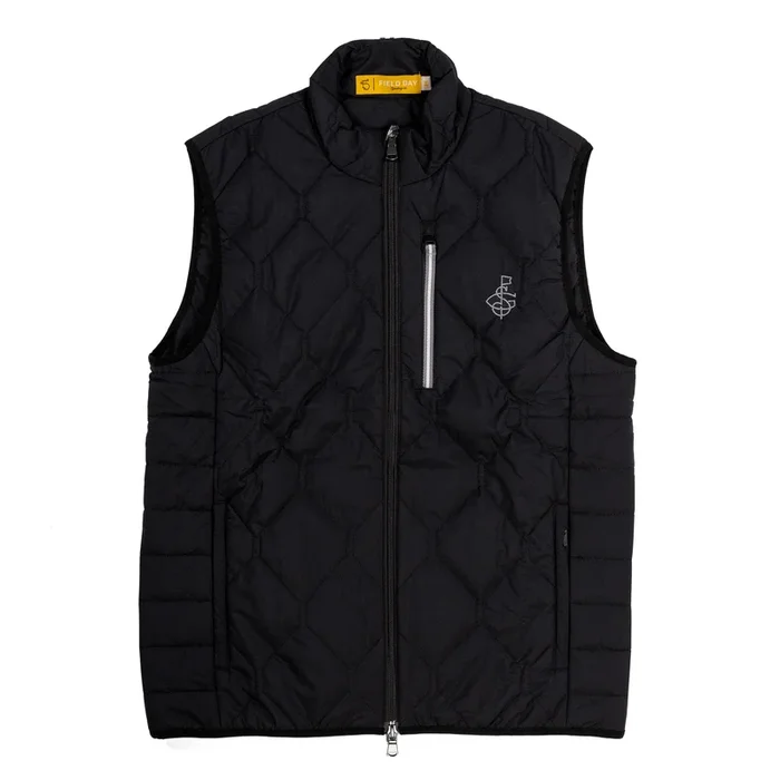 Seamus x Field Day Frankie Down Vest – Black