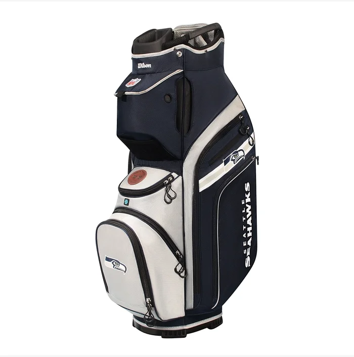 Seattle Seahawks Wilson Cart Golf Bag