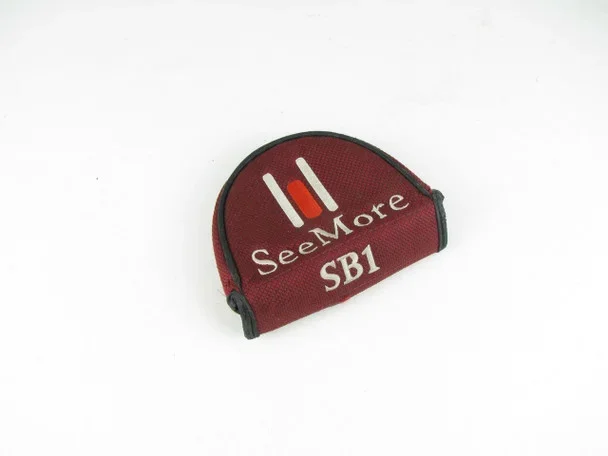 SeeMore SB1 Mallet Putter Headcover BURGUNDY