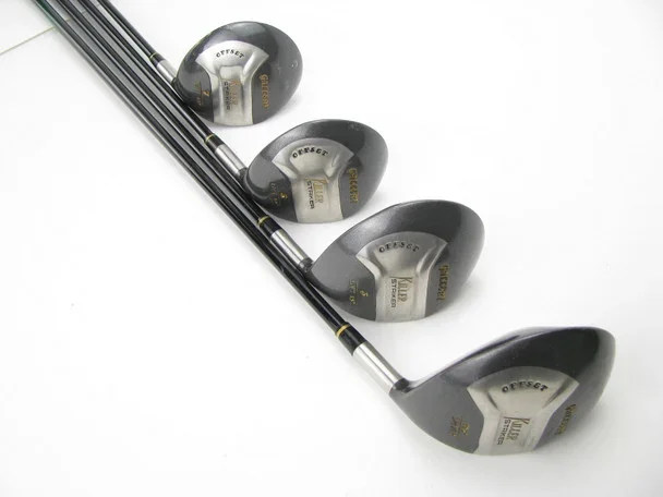 Set of 4 Killer Striker Gallery Offset Woods #1, #3, #5, #7 w/ Graphite Regular