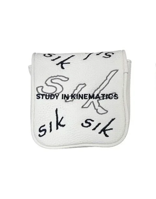 SIK Golf Mallet Putter Head Cover White