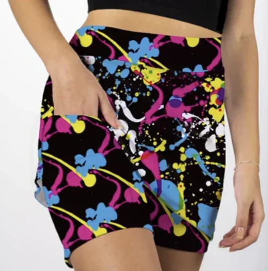 Skort Obsession: Skort – Splatter