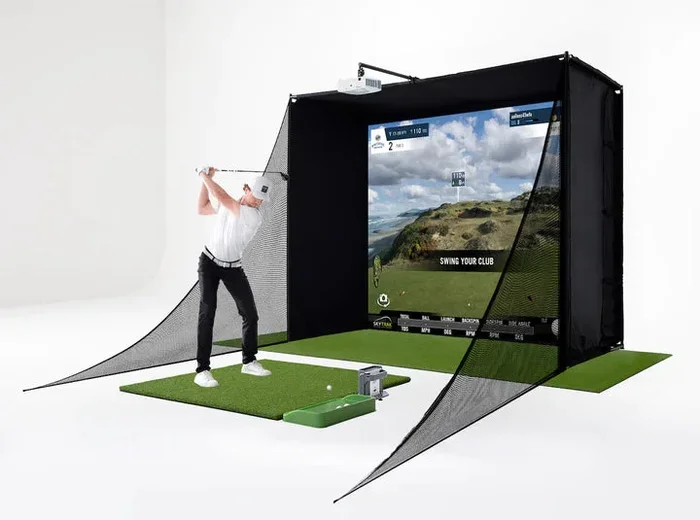 SkyTrak+ Golf Simulator Studio
