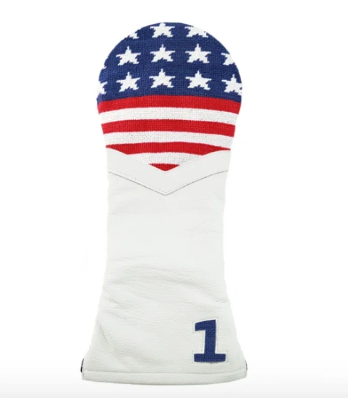 Smathers & Branson: Driver Needlepoint Golf Headcover – Old Glory