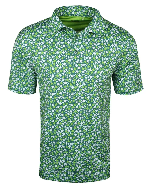 Snake Eyes ’23 Lucky Clover Print Polo