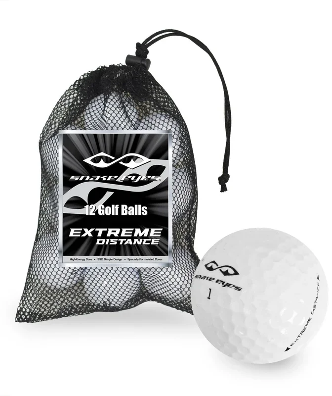 Snake Eyes Extreme Distance Golf Balls – Mesh Bag Dozen
