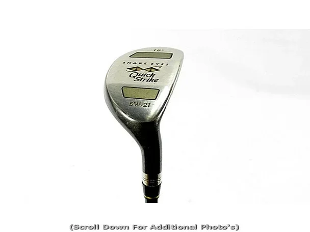 Snake Eyes Quick Strike 5W/2i Hybrid 18* w/ Graphite Regular Flex (7/10) (Out of Stock)