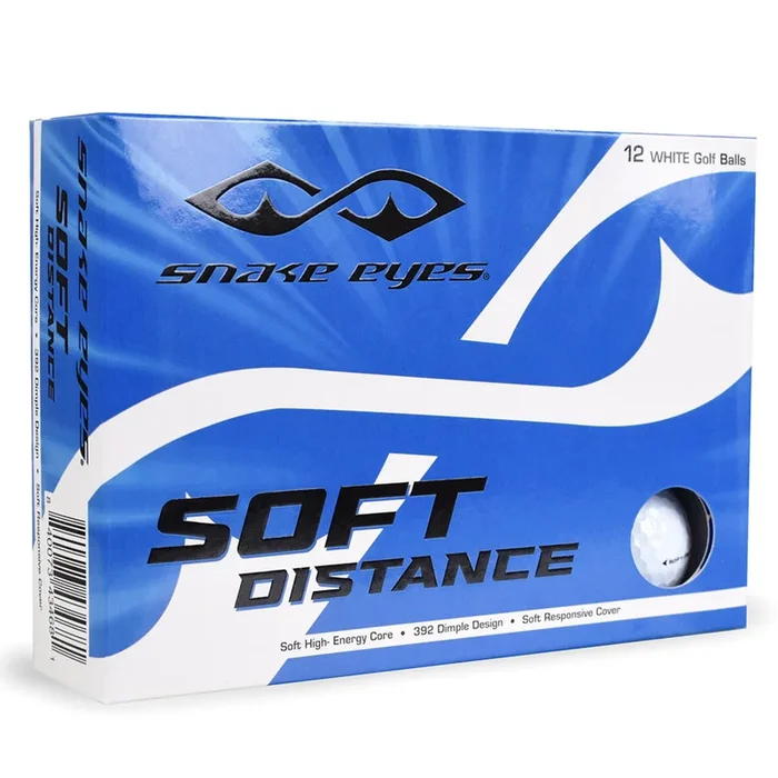 Snake Eyes Soft Distance Golf Ball Dozen