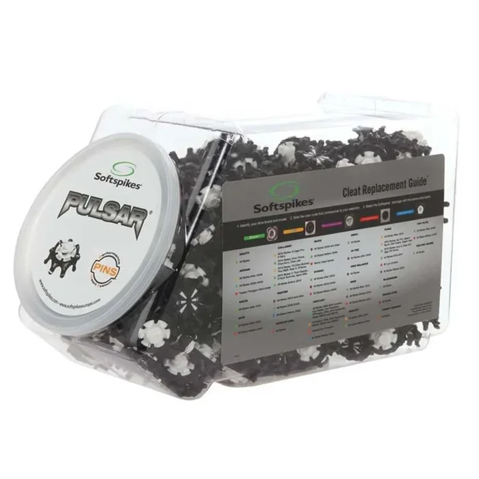 SoftSpikes Pulsar PINS Golf Cleats – 800 Count