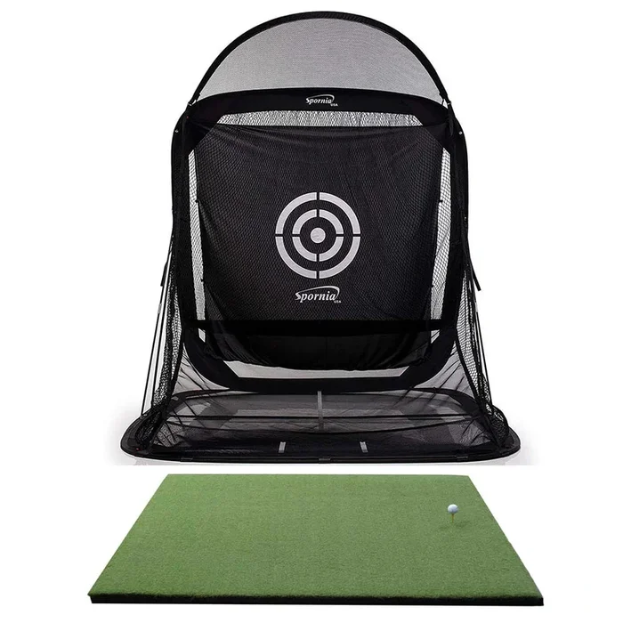 Spornia ProStrike Commercial Golf Mat Bundle
