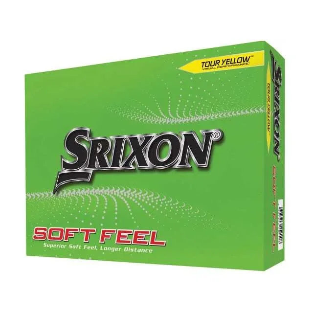 Srixon 2023 Soft Feel Balls Yellow