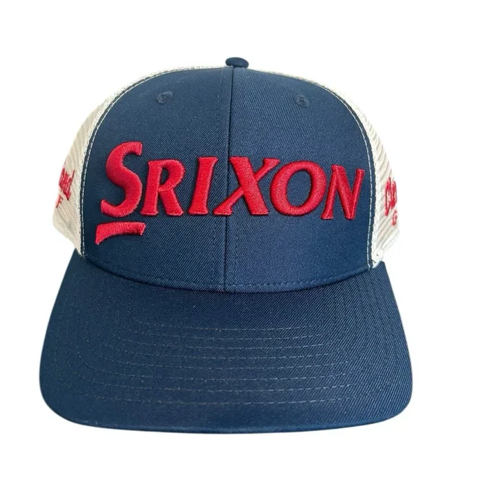 Srixon Cleveland Golf Trucker Mesh Snapback Hat Cap Adjustable
