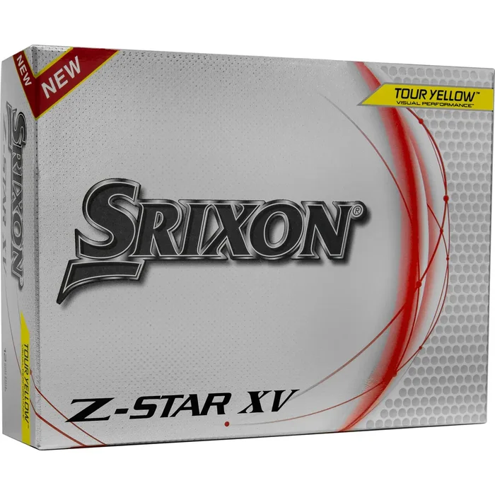 Srixon Z-Star XV 8 Yellow Golf Balls