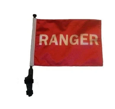 SSP Flags: 11×15 inch Golf Cart Flag with Pole – Ranger