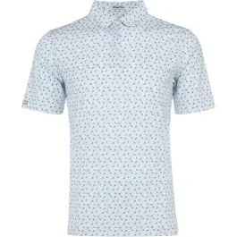 Straight Down Sparrow Golf Polo