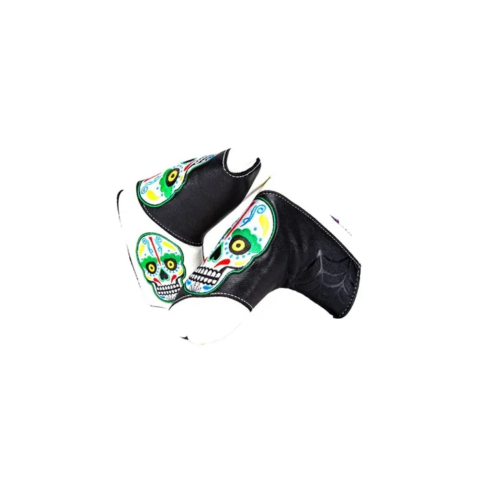 Sugar Skull with Web Blade Putter Headcover