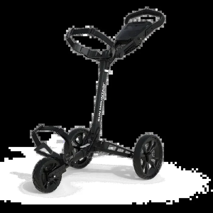 Sun Mountain Ridgeline 3 Golf Push Cart Black