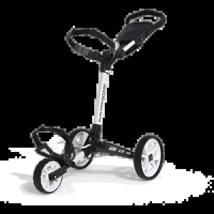 Sun Mountain Ridgeline 3 Golf Push Cart White