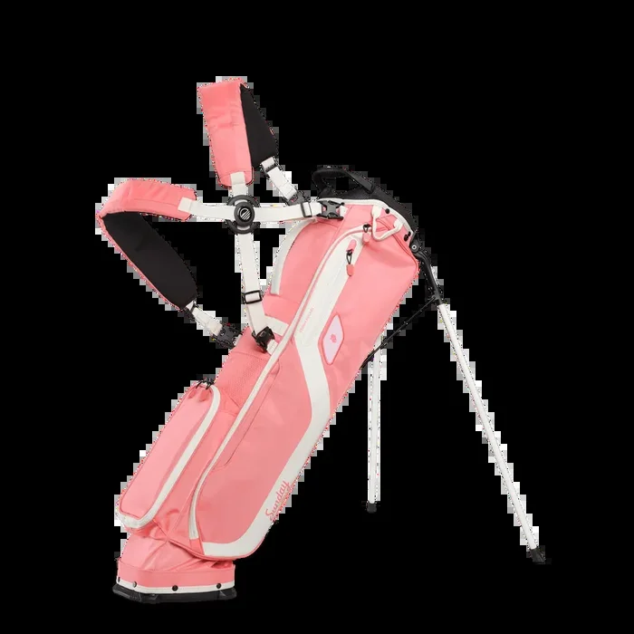 Sunday Golf El Camino Golf Stand Bag Coral Bag Height 34″