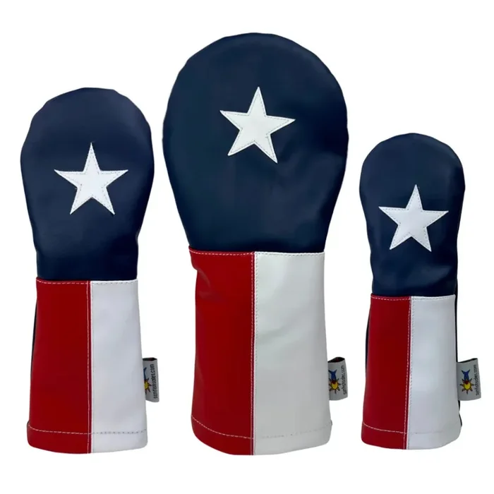 Sunfish: DuraLeather Headcover Set – The Lone Star