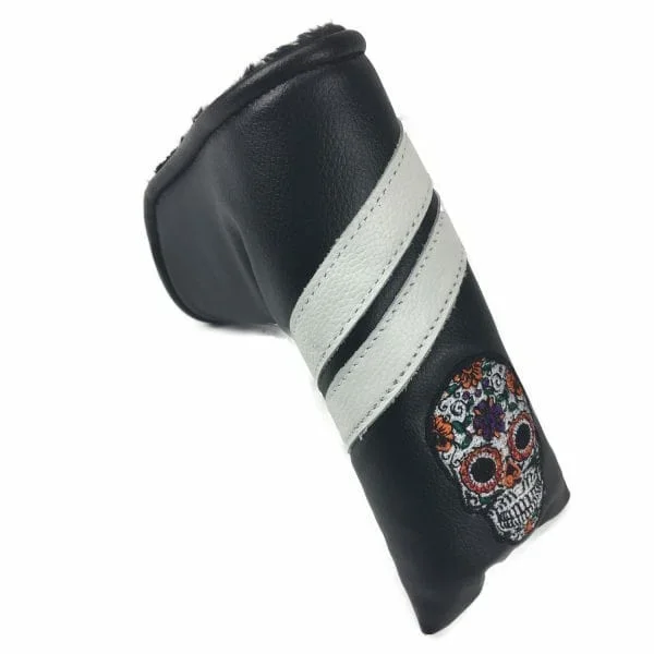 Sunfish: Leather Blade Putter Headcovers – Sugar Skull