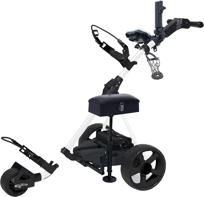 Super E Caddy The Weekender Fully Loaded Lithium Electric Golf Caddy