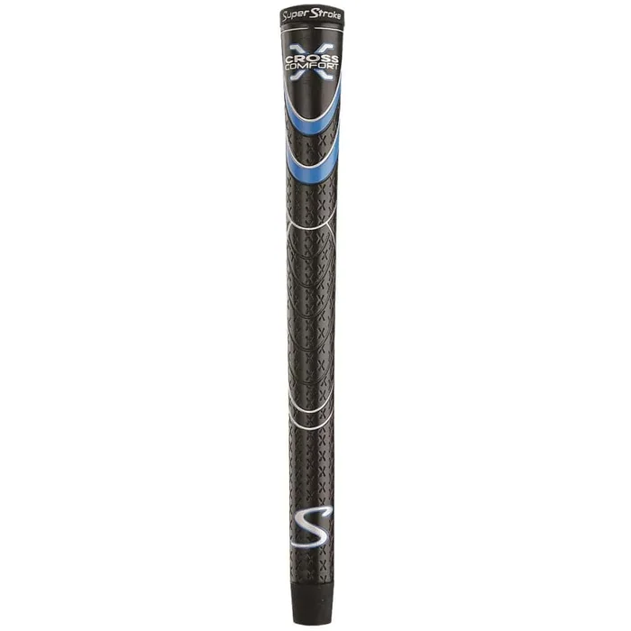 Superstroke Grips SuperStroke Cross Comfort Black/Blue Standard Golf Grip