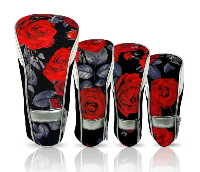 Taboo Fashions: Ladies 4-Pack Club Cover Set – Red Roses