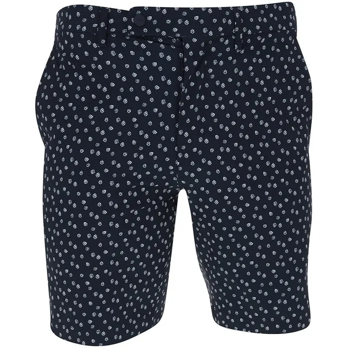 Tailored Fit Houndstooth Shorts