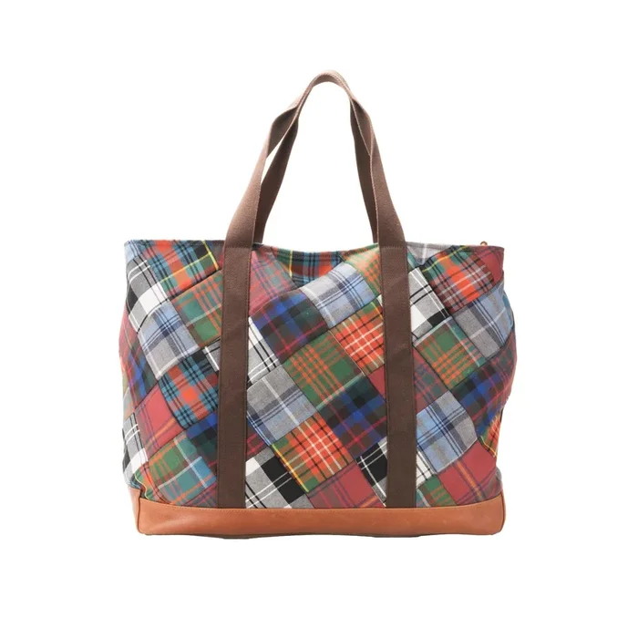 Tartan Patchwork Carry All Tote