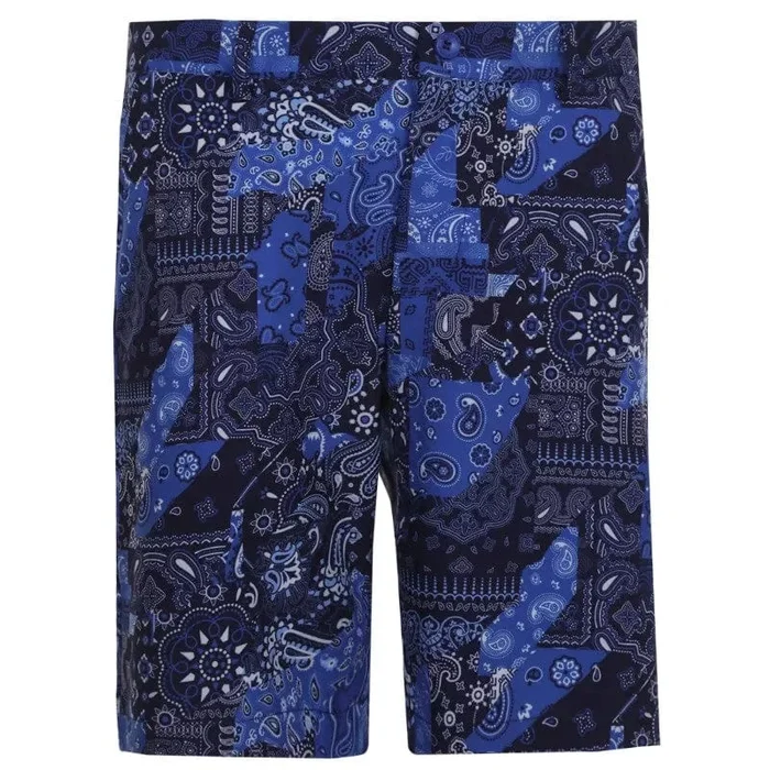 Tattoo Golf: Men’s Hustler Cool-Stretch Golf Shorts – Blue