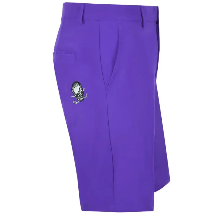 Tattoo Golf: Men’s OB ProCool Performance Golf Shorts – Purple