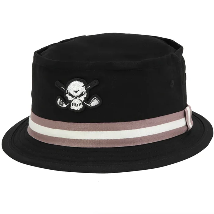 Tattoo Golf: Premium Bucket Golf Hat with Skull