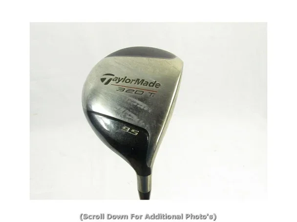 TaylorMade 320Ti Driver 9.5* w/ Graphite Regular + Headcover (7/10) (Out of Stock)