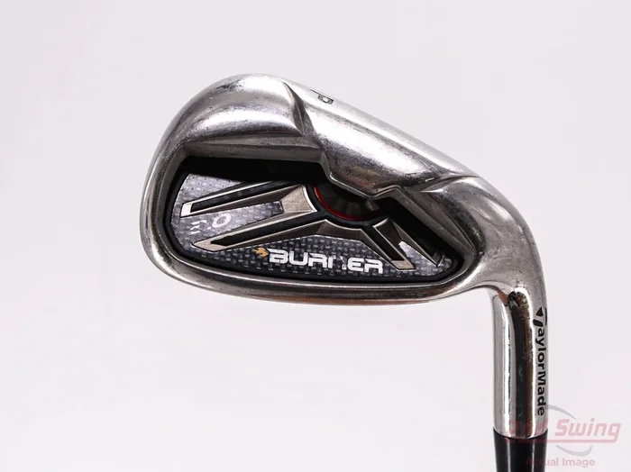 TaylorMade Burner 2.0 Single Iron Pitching Wedge PW TM Burner 2.0 85 Steel Stiff Right Handed 35.75in (D-82440325799)