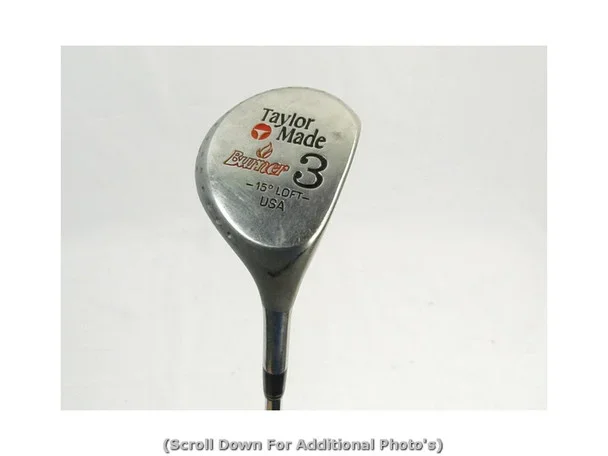 TaylorMade Burner Fairway 3 Wood 15* w/ Factory Steel Stiff Flex S300U (7/10) (Out of Stock)