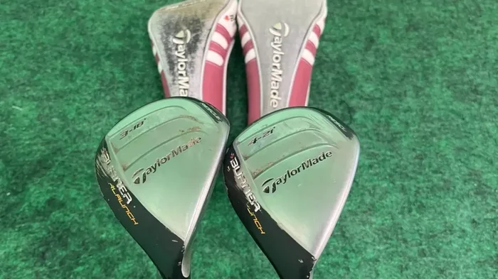 TaylorMade Burner Superlaunch 3 & 4 Hybrid Bundle RH (Regular Flex) | (Used) Reax 60 Shafts