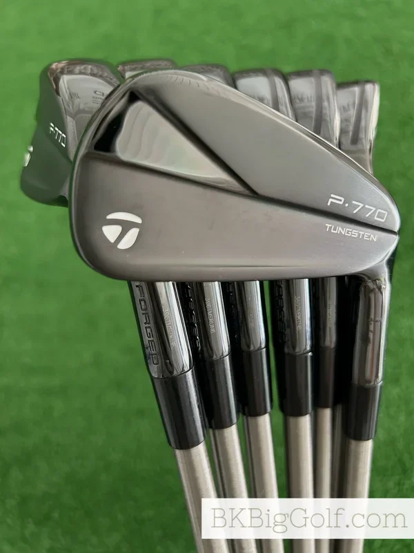 Taylormade P770 ‘23 Phantom Black Iron Set 4-P / SteelFiber i95 Stiff Graphite